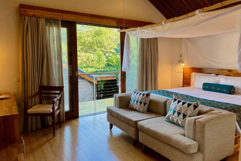 Suite sitting room at Hemingways Retreat Kigali