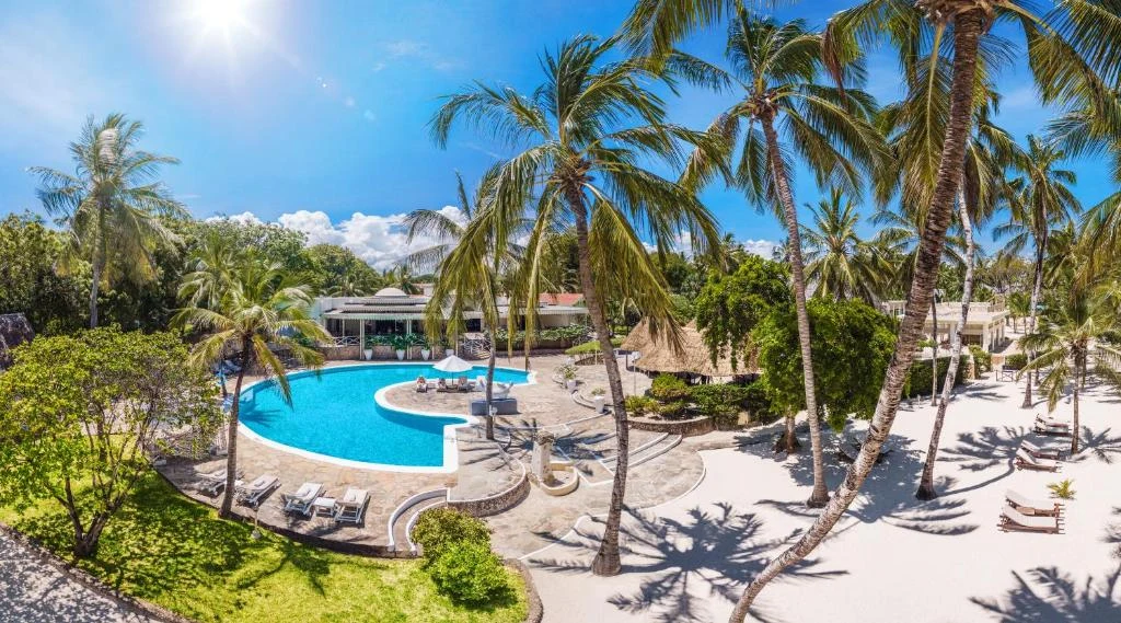Resort pool and grounds