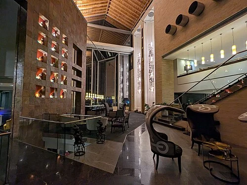 Tribe Hotel lobby