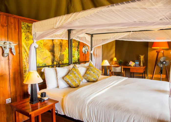 Sound of Silence tent bedroom