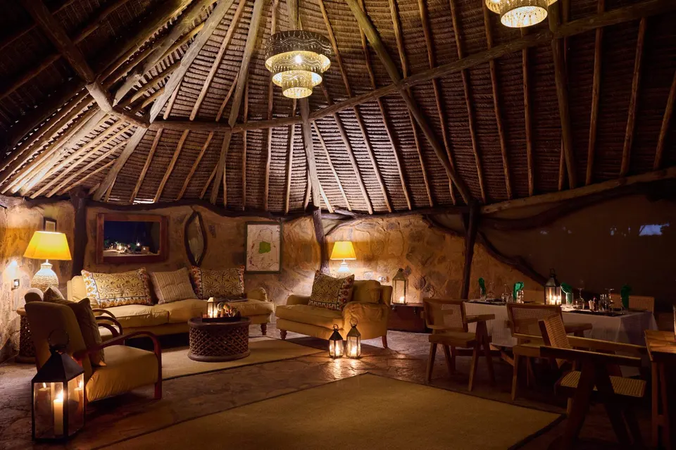 Saruni Basecamp Saruni Rhino loounge