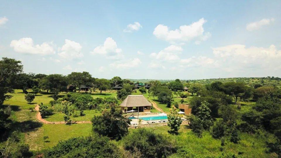 Property grounds and swimming pool