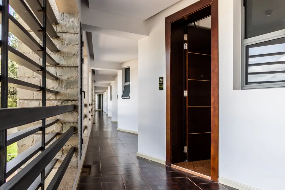 Hotel corridor