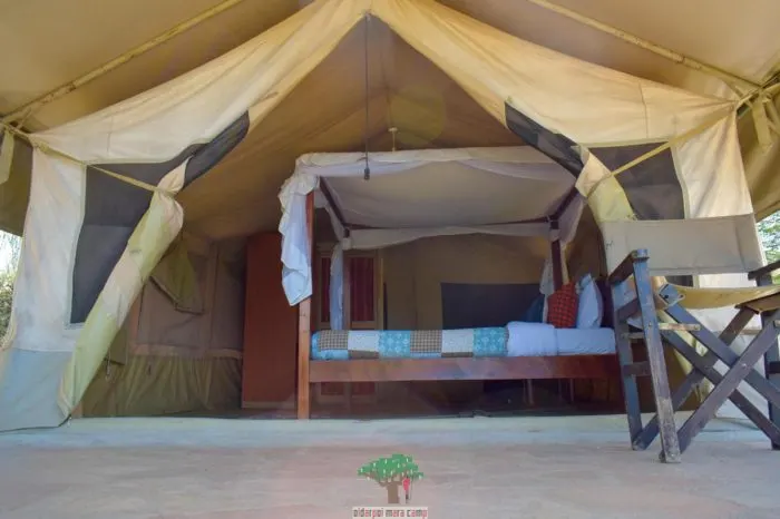 Oldarpoi Superior Tent bedroom and veranda