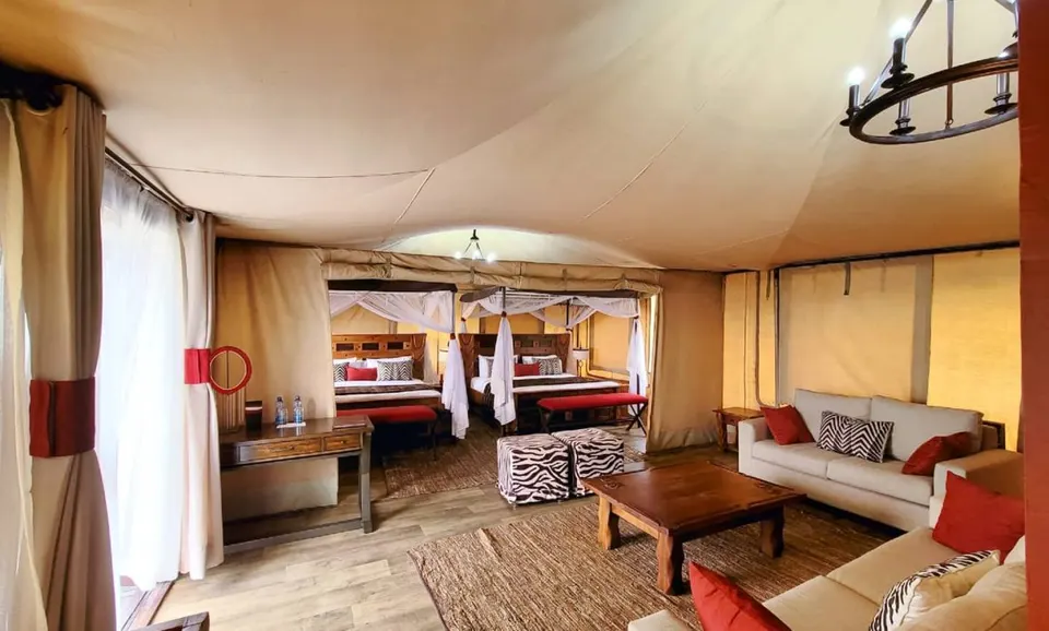 Emayian Elephant Junior bedroom and lounge