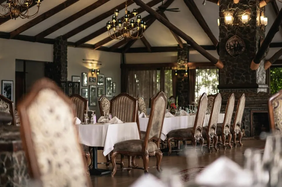 Ngorongoro Oldeani dining room