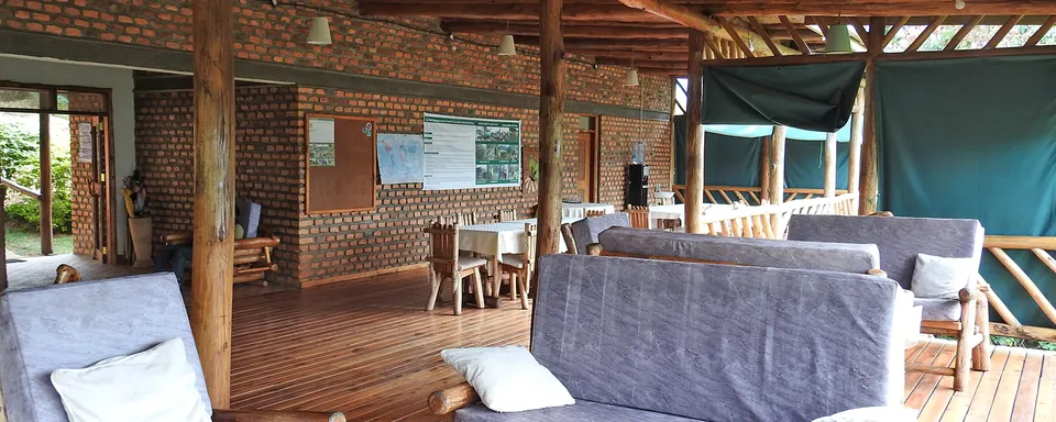 Shared lounge seating and veranda