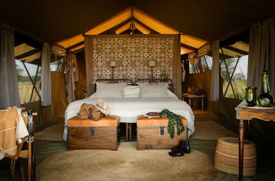 Standard tent at Nomad Serengeti Safari Camp