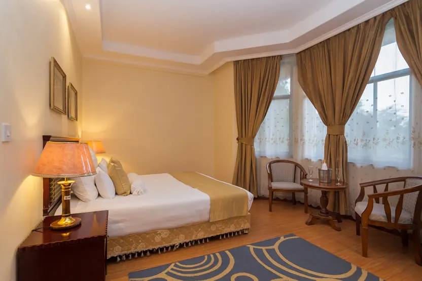 Gold Crest Arusha guest bedroom