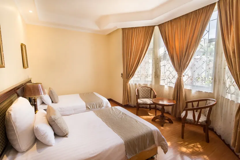 Gold Crest Arusha twin-bedroom photograph