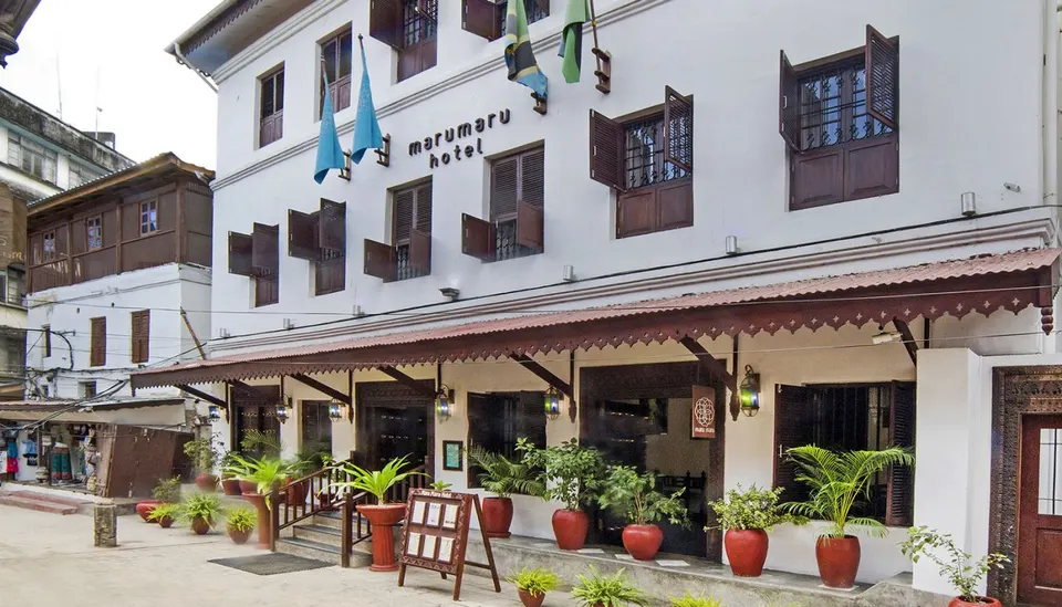 Hotel entrance