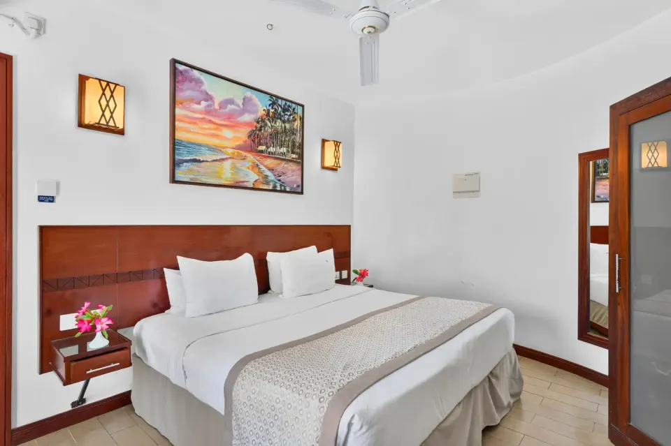 PrideInn Nyali Superior room bedroom