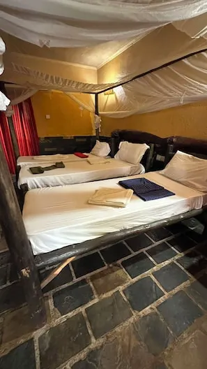 Triple room interior