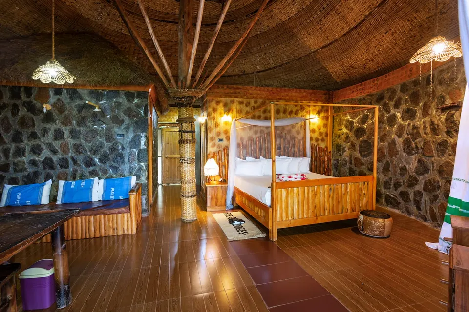 Tukul Studio Suite sitting area and interior