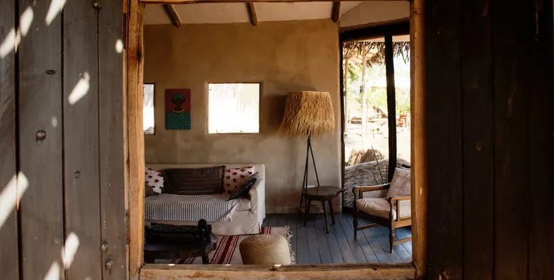 Mkombe’s House lounge corner