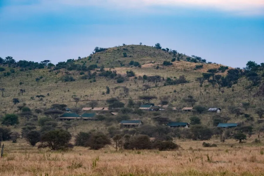 Nyikani Central camp and Banagi Hill setting