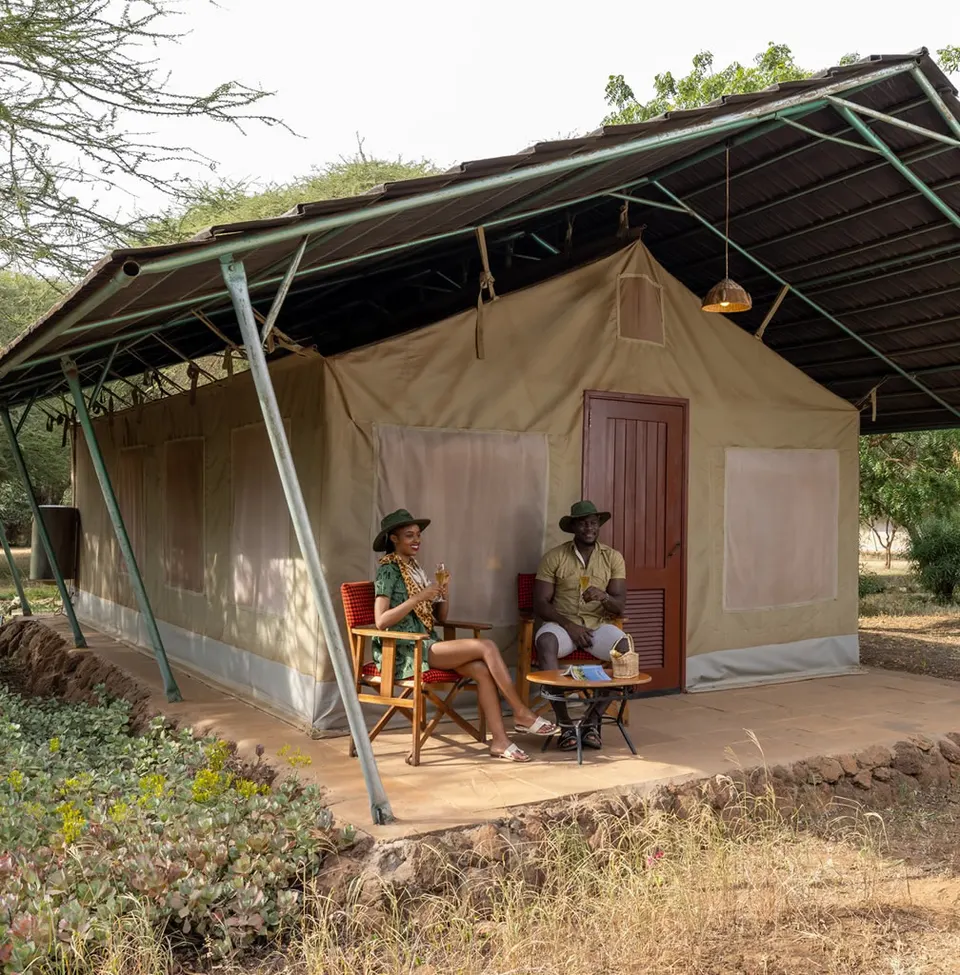 Sentrim Amboseli tent exterior