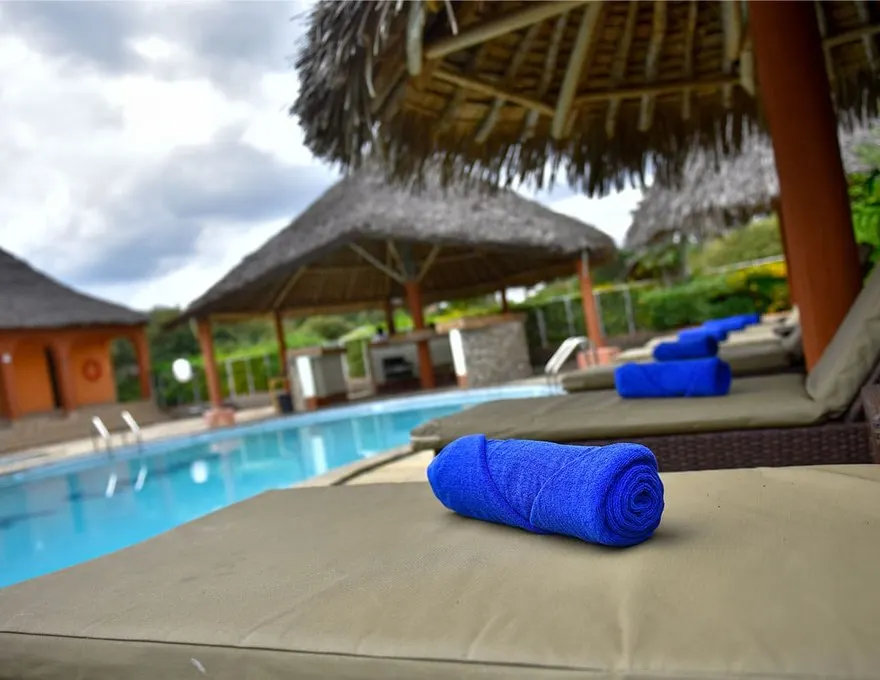Enkorok Mara Camp poolside loungers