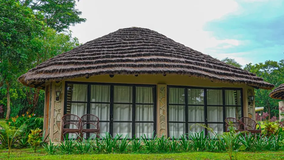 Family cottage exterior