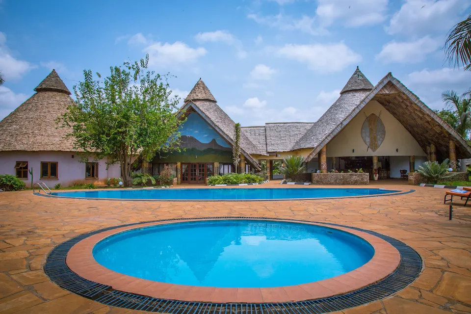 Farm of Dreams Lodge pool