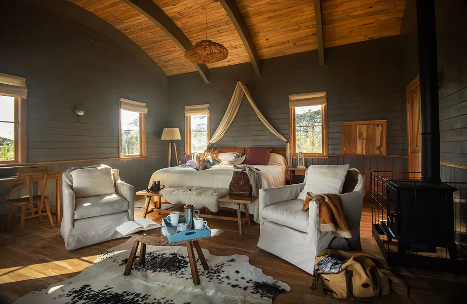 Crater View Cottage interior