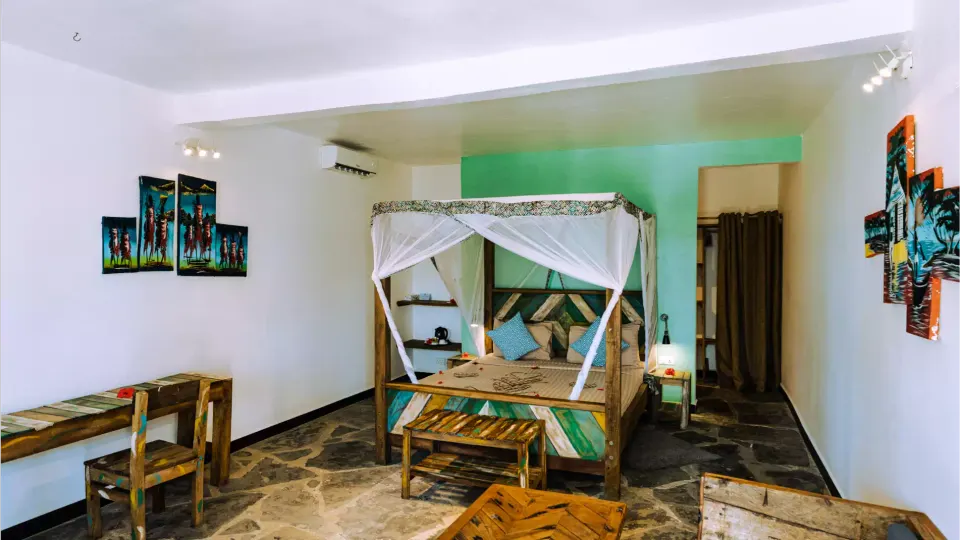 Zanzibar Bay guest-room interior