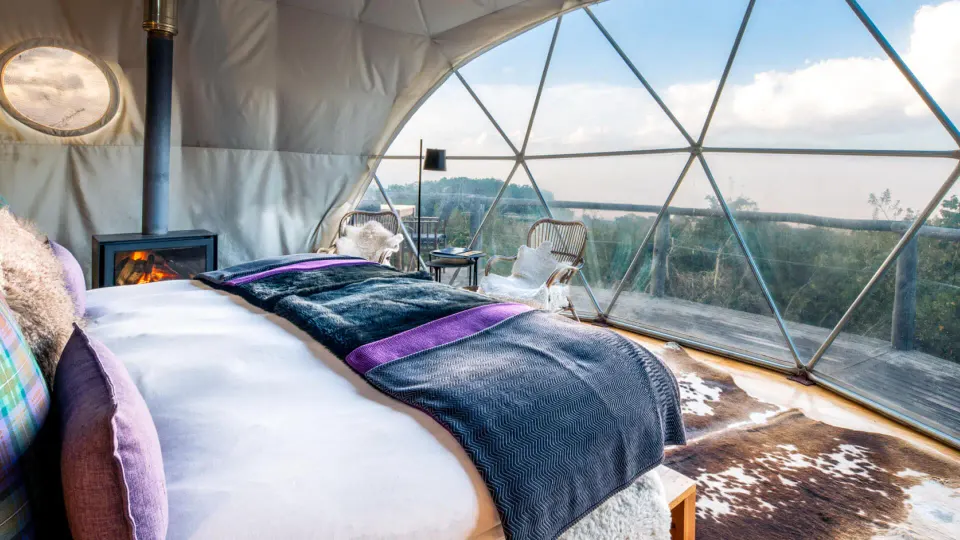 Dome bedroom and outlook