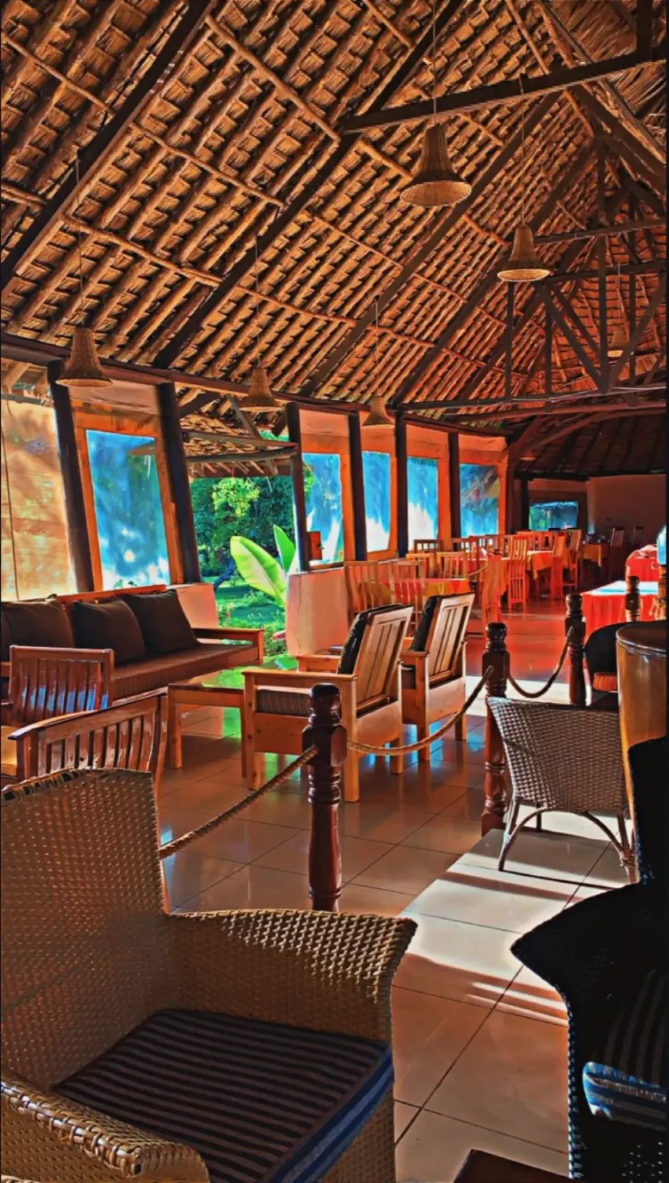 Shared lounge and dining area