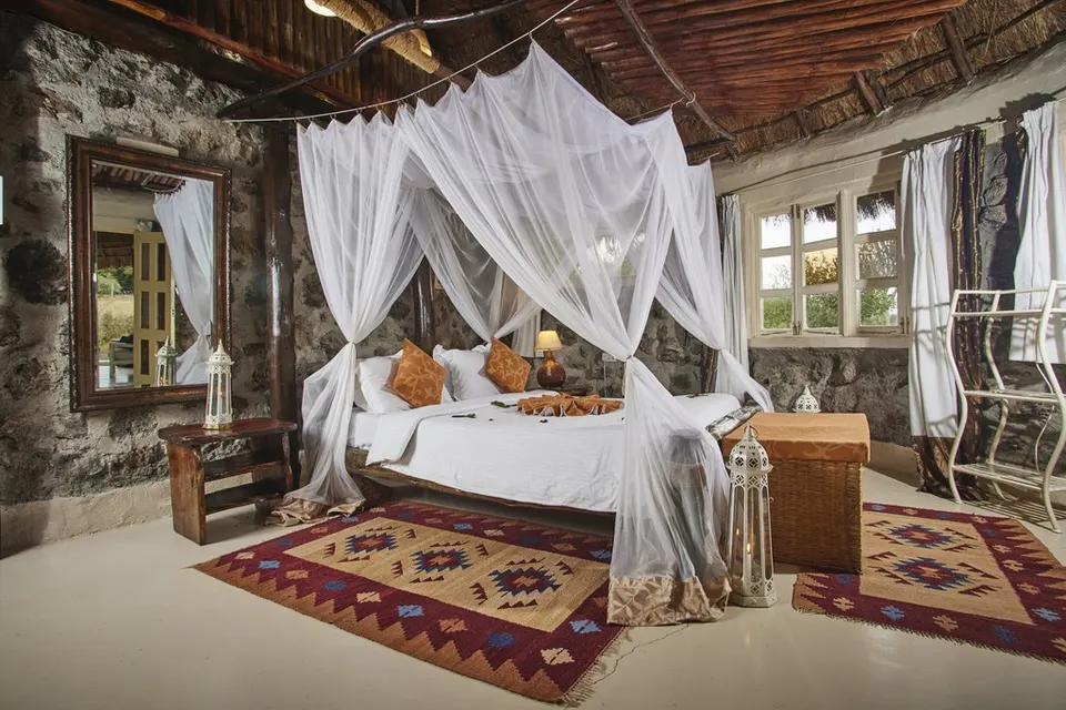 Cottage double bedroom