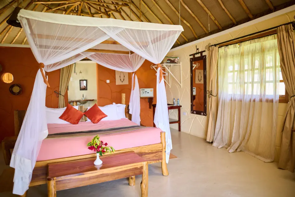 Pelican Single/Double Cottage bedroom