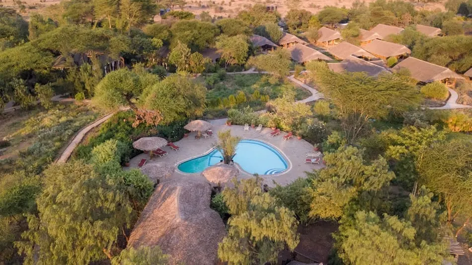 Shared swimming pool