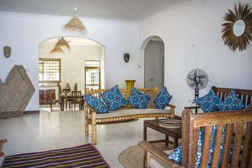 Zoi Beach House interior
