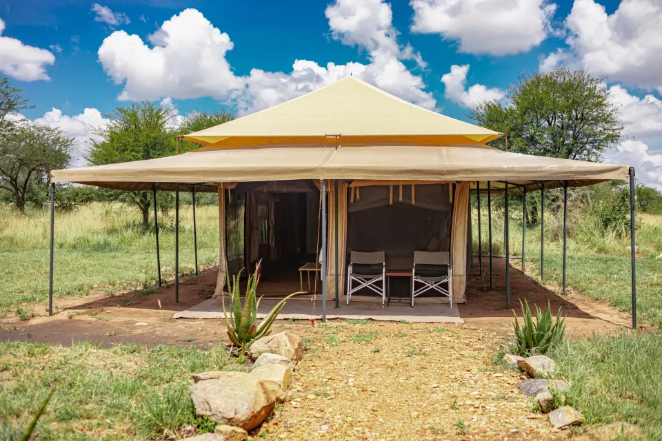 Serengeti Wild Camp tent exterior