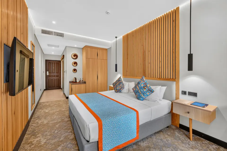 Guest bedroom and work area