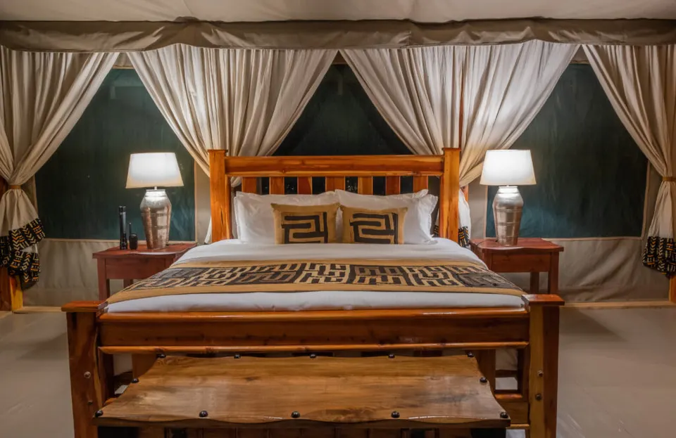 Enkakenya Family Tent bedroom