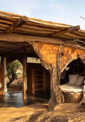Open room with terrace