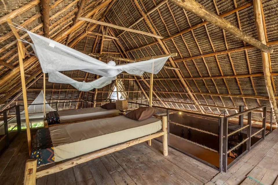Full Moon loft sleeping area