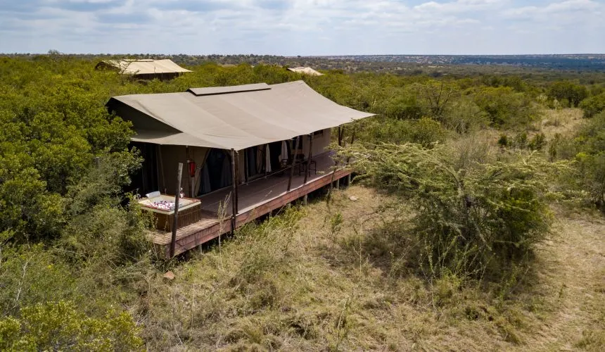 Camp aerial
