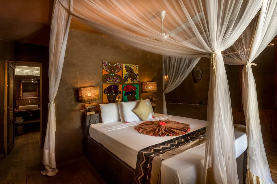 Moon Bungalow bedroom