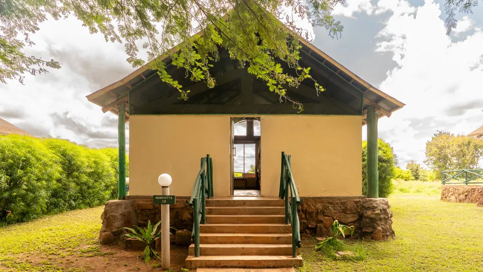 Manyatta Camp tent exterior