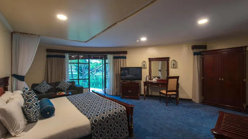 Deluxe guest room at Lake Naivasha Sopa