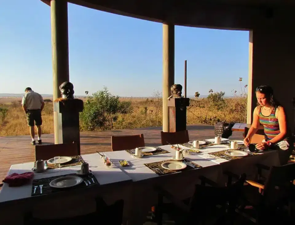 Dining terrace