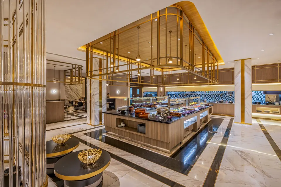 Glee Nairobi buffet dining area