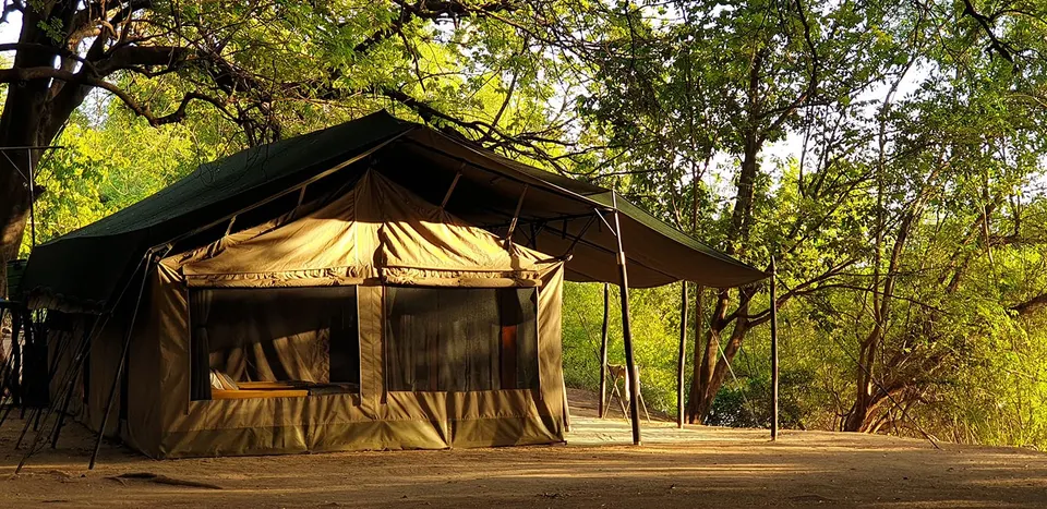 Lale’s Camp guest tent exterior