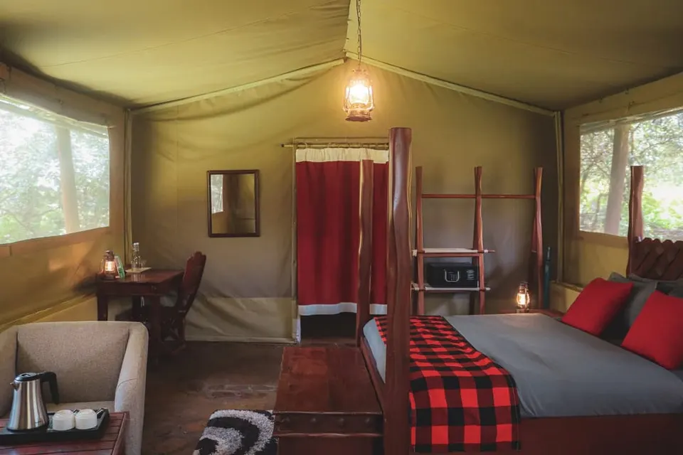 Drunken Elephant Mara Double Tent interior