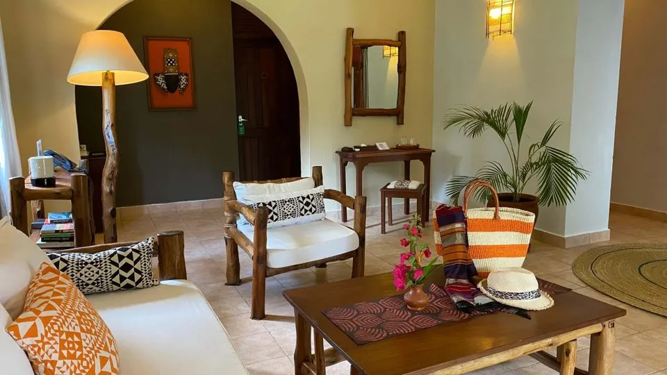 Garden Suite living area