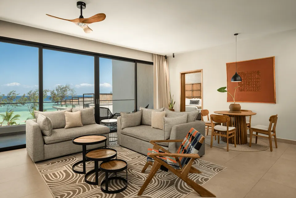 Suite living area