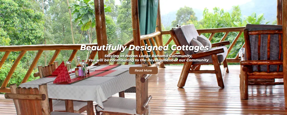 Cottage terrace seating