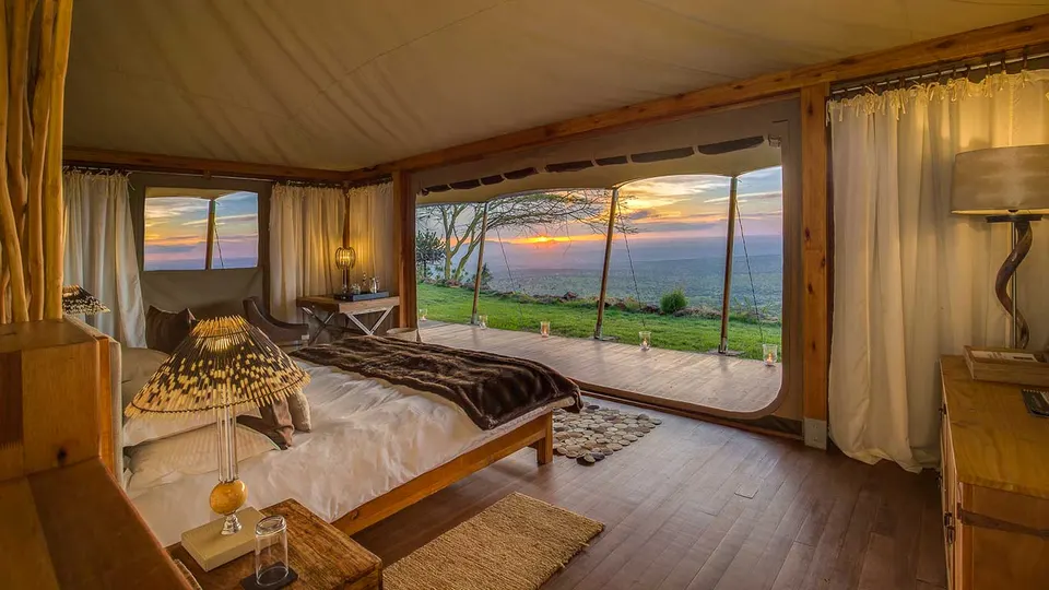 Loisaba Tented Camp bedroom