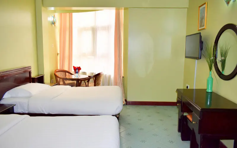 Hotel Aquiline twin room